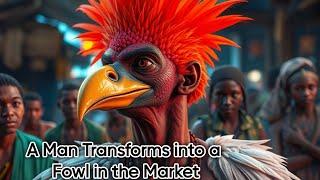 A Magical Transformation: Man Becomes Fowl in Village Market | Folklore Story"