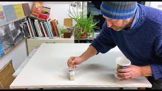 How to Prepare your canvas for oil painting