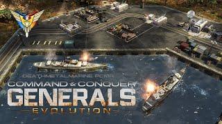 C&C Red Alert 3: Generals Evolution Mod BETA 0.3 - USA’s Naval Forces | USA SW 1v2 GLA Toxin