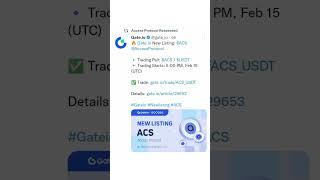 AccessProtocol $ACS Gets Listed on #KuCoin #Mexc #bybit #Acs #accessprotocol #airdrop