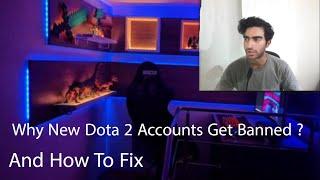 Why New Dota 2 Accounts Get Banned Till 2038 ? | Order a Boosting Dota 2 mmr here