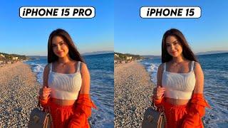 iPhone 15 VS iPhone 15 Pro | Camera Test