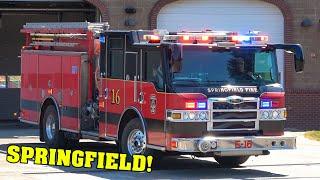 [HORN!] - EUGENE-SPRINGFIELD FIRE | Engine 9, Engine 16 & Medic 16 responding!