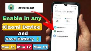 Enable Hidden MIUI 12 Battery Booster | miui battery drain fix | Miui 12 Battery Drain Fix 2022