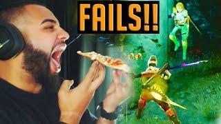 DESTINY Samurai Prod, ONE BITE PIZZA CHALLENGE & More  (Prod's funny fail moments)