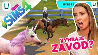 GERALT ZÁVODNÍKEM A ZAMOŘENÍ ZVÍŘÁTKY ●  The Sims 4 -  KOŇSKÝ RANČ 03