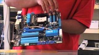 ASUS F1A75-V Pro AMD Socket FM1 Unboxing