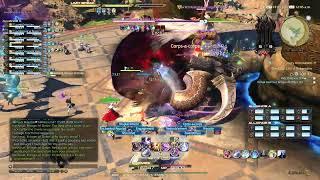 FFXIV Red Mage rez practice in Rabanastre