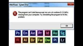 the program can't start because api ms win crt runtime is missing from your computer try reinstallin