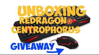 Unboxing Redragon® CENTROPHORUS w/ MOUSE GIVEAWAY (closed)