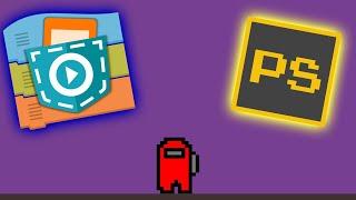 УЧУСЬ РИСОВАТЬ ПИКСЕЛЬНУЮ ГРАФИКУ ДЛЯ ИГР!? Pixel station, pocket code.