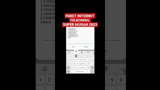 Paket Internet Telkomsel Super Murah 2023 | Cara Beli Paket Internet Telkomsel Murah