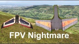 FPV... It doesn't always go well - - Crashes and Narrated Mountain Rescue Attempt