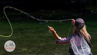 Heather Hodson FLY FISHING Trip into Pacific Northwest Mountains - Fly fishing for Cutthroat Trout