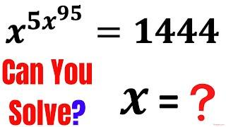 Mathematical Olympiad | Learn how to solve exponential equation quickly | Math Olympiad Training