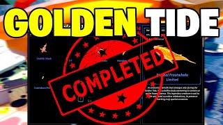 Roblox Fisch - HOW TO COMPLETE GOLDEN TIDE BESTIARY (Full Guide)