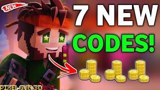  DECEMBER UPDATE  PIXEL GUN 3D CODES 2024 - PIXEL GUN 3D PROMO CODES 2024