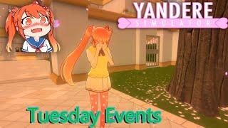 OSANA'S TUESDAY EVENTS | Yandere Simulator Demo