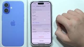 iPhone 16: How to Change Language