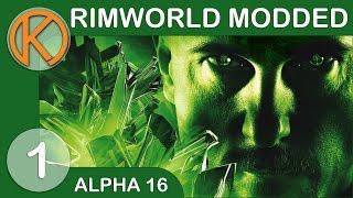 TIBERIUM RIM | RimWorld Modded - Ep. 1 | Let's Play RimWorld Alpha 16 Gameplay