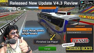 New Update Released V4.3 BUSSID Review and Race mode Gameplay Bus Simulator Indonesia