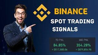 Binance Spot Trading Signals | Free Binance Spot Signals | How to Trade on Binance | Binance Trading