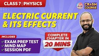 Complete Electric Current and Its Effects | Mindmap with Explanation | Class 7 | BYJU'S