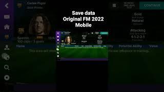 Save Data Football Manager 2022 Mobile #short #footballmanager #games