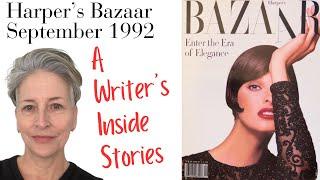 Harper's Bazaar September 1992 | A Writer's Inside Stories