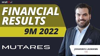 Mutares SE & Co. KGaA | Financials: 9M-2022 | Johannes Laumann, CIO