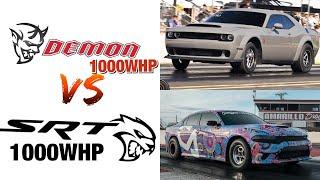 I CALLED OUT THE WRONG DEMON OWNER.....IM RACING SRTMUSH IN NEW JERSEY AT ATCO DRAGWAY