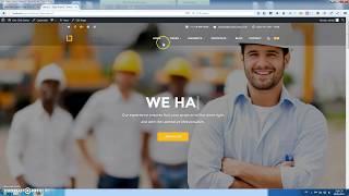 Construction Company One Click Import Demo Content