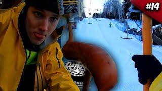 DOWNHILL SKIING IN FINLAND! Velcuz Stream Highlights #14