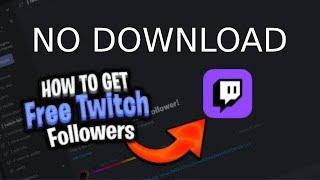 FREE DISCORD TWITCH FOLLOW BOT | NO DOWNLOAD | 2022