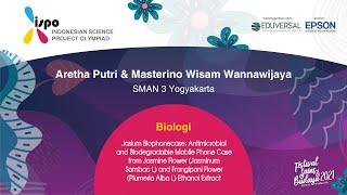 Aretha Putri & Masterino Wisam Wannawijaya | Kategori Biologi | ISPO 2021