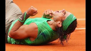 Rafael Nadal vs Novak Djokovic - Roland Garros 2008 Semifinal: Highlights
