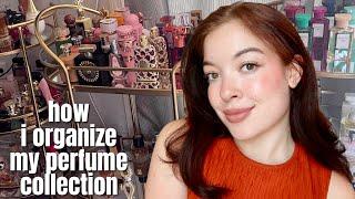 HOW I ORGANIZE MY PERFUME COLLECTION | 2024