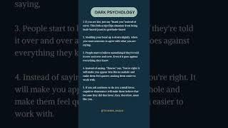 Dark psychology #psychology #quotes #motivation