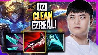 UZI IS SO CLEAN WITH EZREAL! - Uzi Plays Ezreal ADC vs Caitlyn! | Season 2023