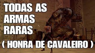 Todas as Armas Raras/Especiais - Dark Souls 1 -  (Troféu Honra de Cavaleiro)