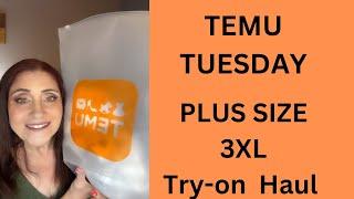 TEMU TUESDAY |  PLUS SIZE 3XL  TRY-ON HAUL!!!
