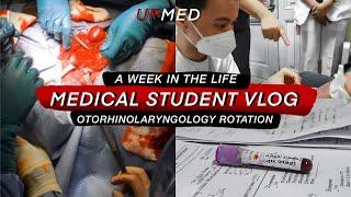 Medical student vlog: A week in the life, ORL ENT rotation, surgeries | UP Med, Clerkship (4th year)