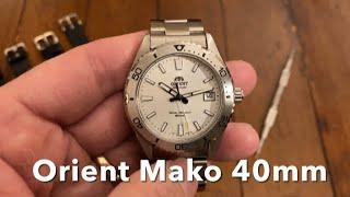 Orient Mako 40 - 2 week hands-on review plus some strap options for my 6.5 inch wrist