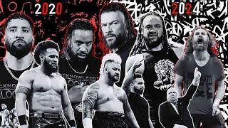 All Of The Bloodline WWE PPV Match Card Compilation (2020 - 2024) With All Championship Matches