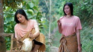 Gadis Desa Cantik Sederhana - Memasak Buah Nangka | Pesona Gadis Desa