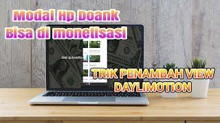 CARA MENAMBAHKAN PENAYANGAN PADA DAILYMOTION