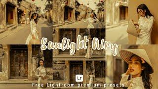 Lightroom outdoor photo editing | sunlight airy Premium Lightroom Preset