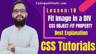 Fit Image in a DIV - CSS Object Fit - Lesson 18