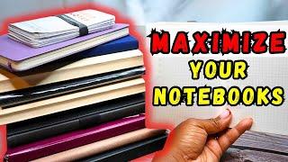 Stop Letting Your Notebooks Collect Dust! ( Notebook Ideas )