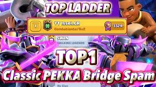 TOP1 with Classic PEKKA Bridge Spam & PEKKA RAM-Clash Royale